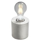 Concrete table lamp grey, Anela