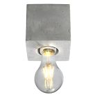 Concrete surface mounted downlight grey, Anniko