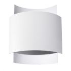 Aluminium up down wall light white, Julissa