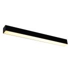 Aluminium wall light black, Mascha, 22W, 3000K LED