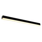 Aluminium wall light black, Mascha, 31W, 3000K LED