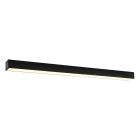 Aluminium ceiling light black, Mascha, 38W, 3000K LED