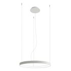 Aluminium pendant light white, Ringo, 50W, 3000K LED