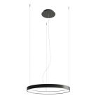 Aluminium pendant light black, Ringo, 30W, 3000K LED