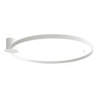 Aluminium flush ceiling light white, Ringo, 70W, 3000K LED