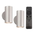 2 outdoor lights Salar, 12V, with connection set and remote control