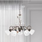 Rust Coloured chandelier classic, Astrid