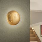 Golden wall light design, Wilke, 8W, 3000K LED