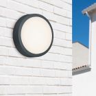 Anthracite outdoor light modern, Eva, 8,5W, 3000K LED, IP54