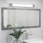 Chrome bathroom ceiling light metal, Ottavia, 6W, 3000K LED, IP44, with switch