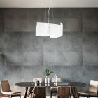 White pendant light design, Anna