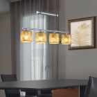 Nickel pendant light metal, Nordby