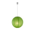 Paper pendant light green, Louisville