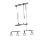 Nickel pendant light modern, Gustav