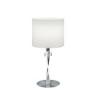 Nickel table lamp modern, Ramten, 3W, 3000K LED, with pull switch