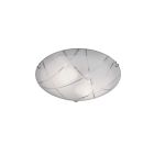 White flush ceiling light modern, Fortes