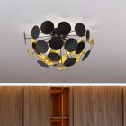 Black flush ceiling light modern, Xinhe