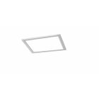 Nickel flush ceiling light modern, Badria, 15W, 3000K LED