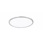Nickel flush ceiling light modern, Badria, 30W, 3000K LED