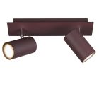 Rust Coloured ceiling spotlight modern, Kaso