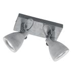 Concrete ceiling spotlight grey, Lamija