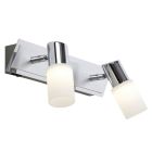 Grey ceiling spotlight glass, Morely, 4,3W, 3000K LED, with switch