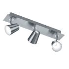 Nickel ceiling light glass, Laysha, 6W, 3000K LED