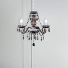 Black chandelier classic, Pedra