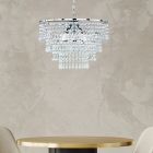 Chrome pendant light design, Allison