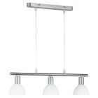 Nickel pendant light glass, Babette