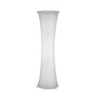 White floor lamp metal, Vivy, with switch