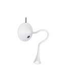 White desk lamp modern, Yelaisa, 3W, 3000K LED, with switch