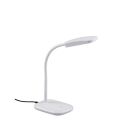 White desk lamp modern, Charlot, 3,5W, 3000K LED, with switch