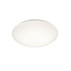 White flush ceiling light plastic, Vanysia, 15W, 3000K LED, IP44
