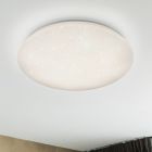 White flush ceiling light modern, Beert, 21W, 4000K LED, IP44