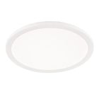 White flush ceiling light modern, Gistrup, 24W, 3000K LED, IP44