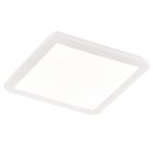 White flush ceiling light modern, Gistrup, 18W, 3000K LED, IP44, 3-step dimmable