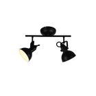 Black ceiling spotlight industrial, Kibek