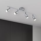 Silver ceiling spotlight modern, Belal