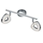 Chrome wall light modern, Vayannah, 4,5W, 3000K LED