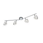 Chrome wall light modern, Vayannah, 4,5W, 3000K LED