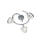 Chrome wall light modern, Vayannah, 4,5W, 3000K LED