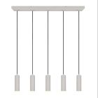 Grey pendant light modern, Sieb