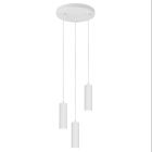 White pendant light modern, Sieb
