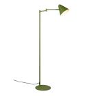Green floor lamp modern, Jille, with switch