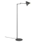 Anthracite floor lamp modern, Jille, with switch