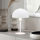 White table lamp modern, Fransisca, with switch