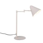 Grey desk lamp modern, Jille, with switch