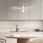 White pendant light industrial, Dejan