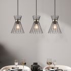 Black pendant light industrial, Fransiscus